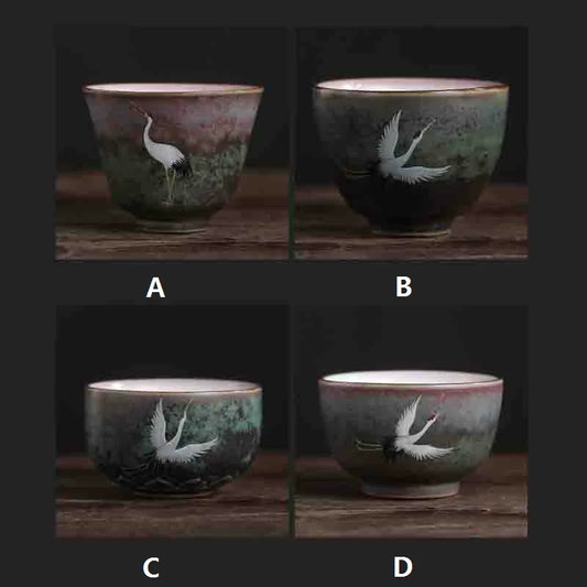1pcs Japanese Style Ceramic Coffee Cup Porcelain Personal Single Pottery Tea Cups Drinkware Wine Mug Water Mugs