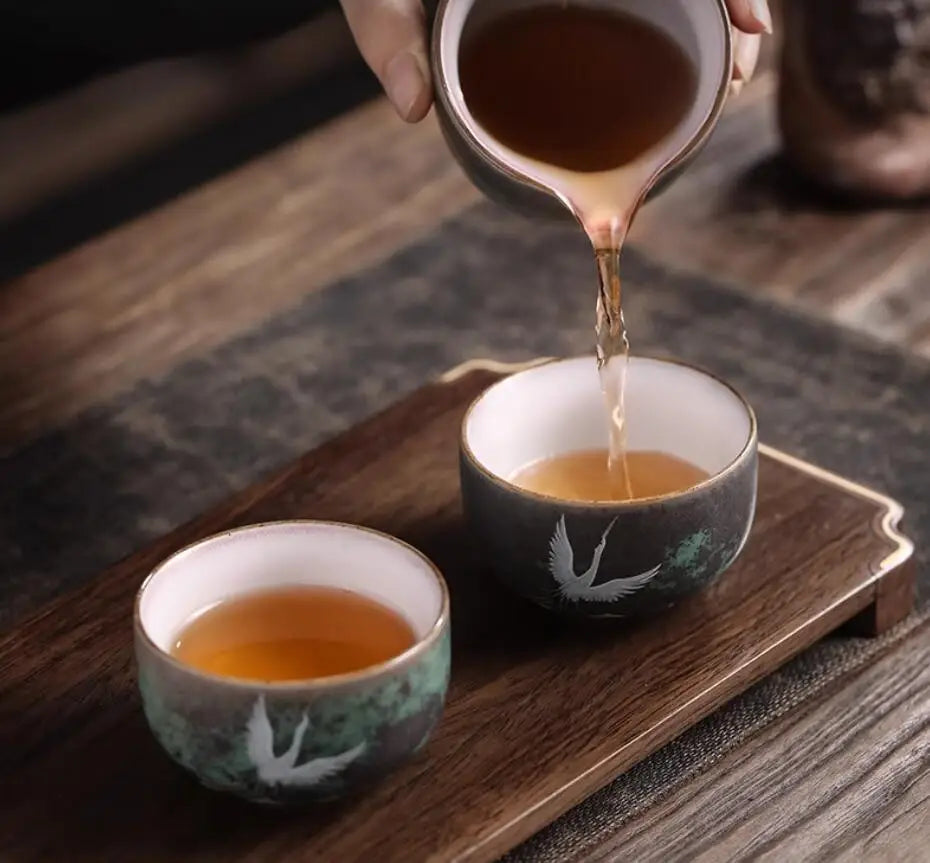 1pcs Japanese Style Ceramic Coffee Cup Porcelain Personal Single Pottery Tea Cups Drinkware Wine Mug Water Mugs